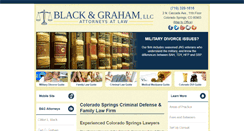 Desktop Screenshot of blackgraham.com